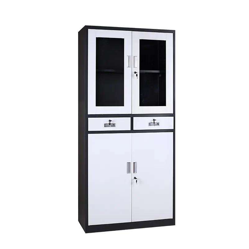 灰白套色中二斗文件柜