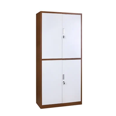 咖白套色通双节文件柜