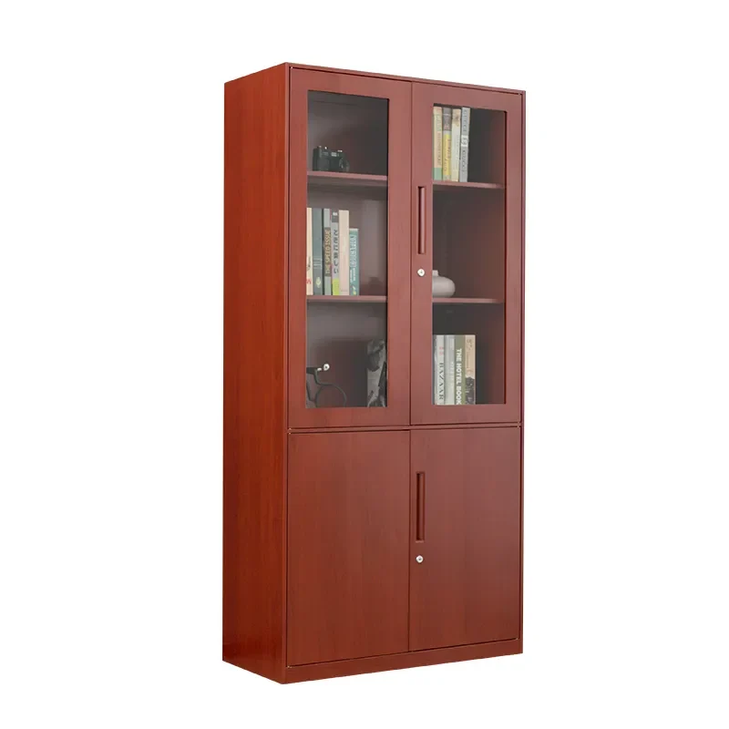 红木纹大器文件柜