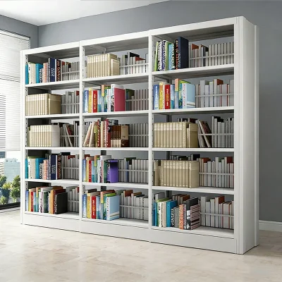 Double-sided storage bookshelf 钢制双面书架