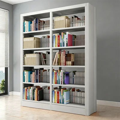 Double-sided storage bookshelf 钢制双面书架
